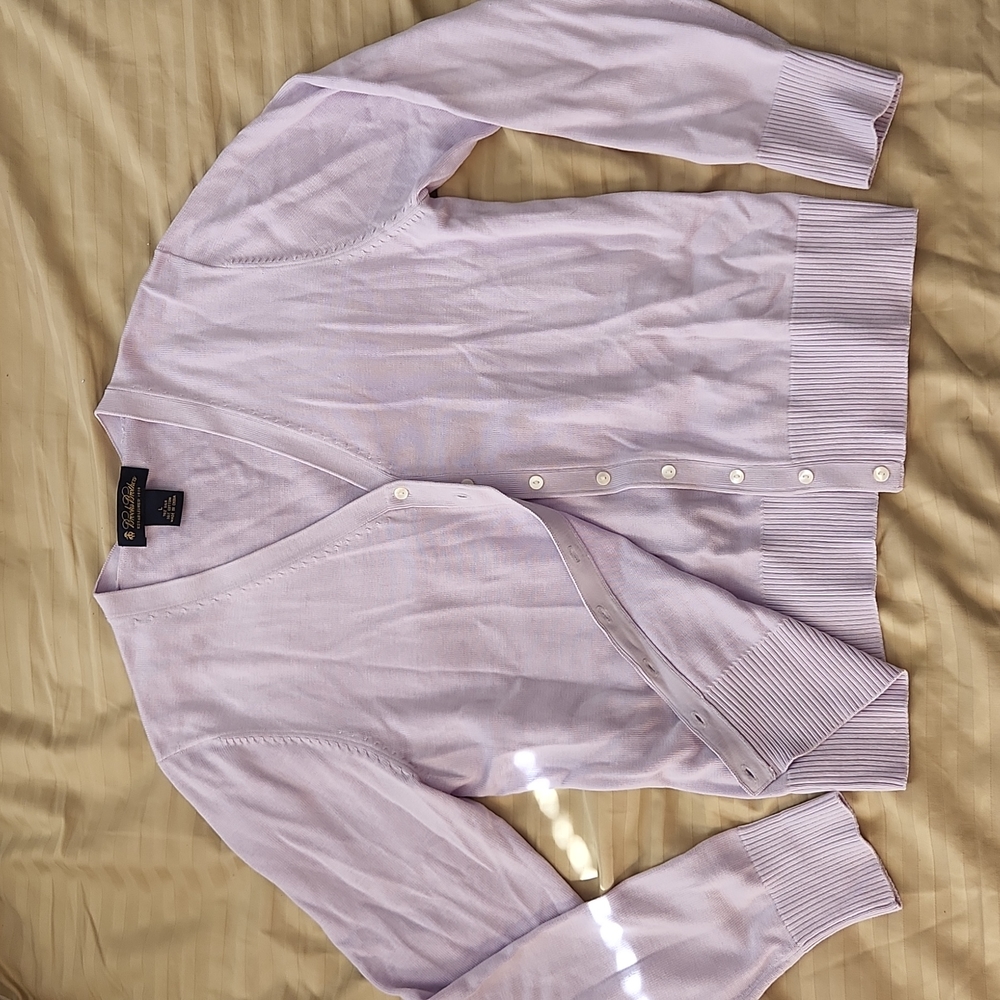 Women's Brooks Brothers Silk Cardigan